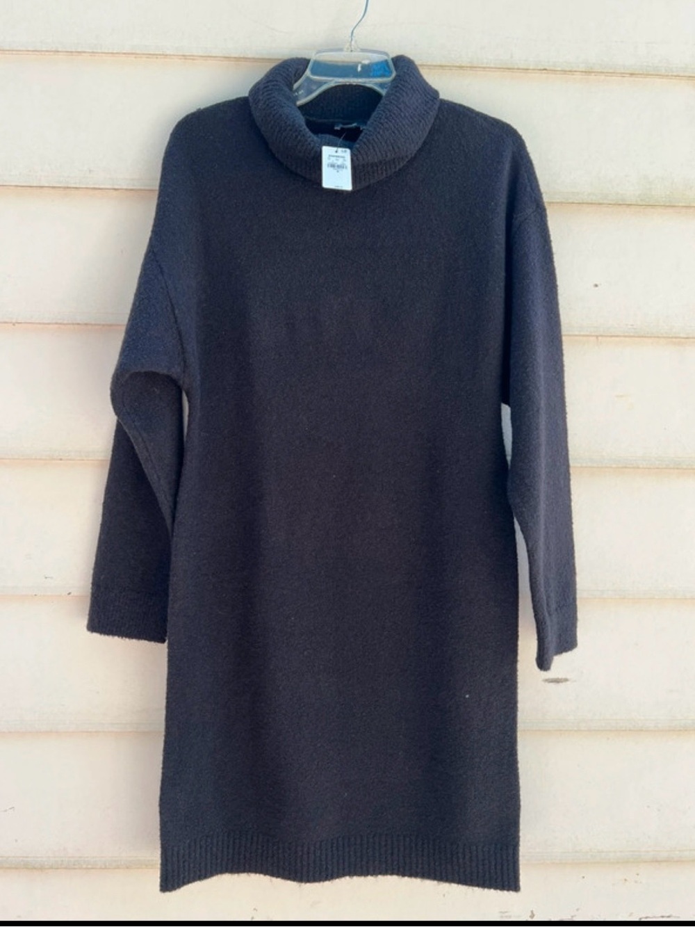 Express Black Turtleneck Sweater Dress